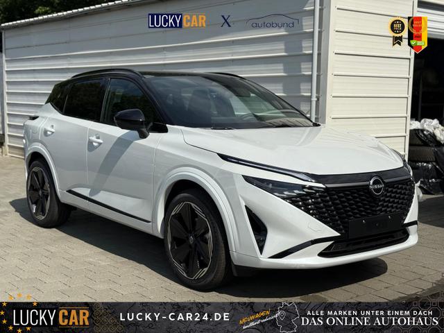 Lagerfahrzeug Nissan Qashqai - N-DESIGN 1.3 mHEV AT Pano 20" NAVI E-Heck SHZ HeadUp I-Key E-Sitz 