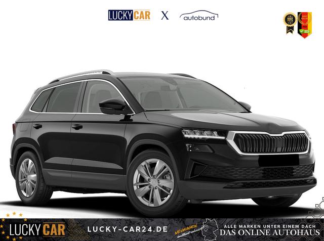 Vorlauffahrzeug Skoda Karoq - Extra 1.5 TSI DSG AHK Android Auto SHZ ACC Keyless Kamera 17" LM  2Z Klimaauto SUNSET