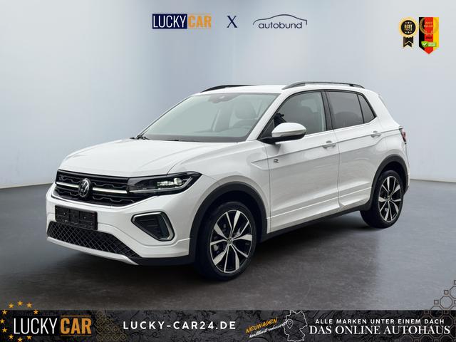 Lagerfahrzeug Volkswagen T-Cross - 1,0 TSI DSG R-Line IQ Matrix ACC 2Zokl PDC Kam 18Z
