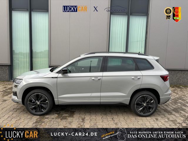 Bestellfahrzeug, konfigurierbar Skoda Karoq - Selection Angebot f. Menschen mit Behinderung 100%! 1.0 TSI 115PS, 16"Alu, Climatronic, Dachreling, M-Lederlenkrad, LED-Scheinwerfer, Tempomat, Parksensoren hinten, Virtual Cockpit 8", SunSet, Infotainment 8"   Wireless SmartLink
