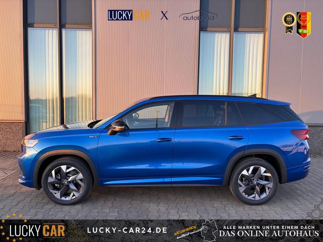 Bestellfahrzeug, konfigurierbar Skoda Kodiaq - Sportline Angebot f. Menschen mit Behinderung 100%! 1.5 TSI 150PS DSG, 19" Alu, NAVI 13", MATRIX-LED-Scheinwerfer, KESSY, Alarm, Parksensoren vorn/hinten, Rückfahrkamera, Tempomat, Elektr. Heckklappe   Fahrersitz, Sitzheizung, 3-Zonen-Climatronic