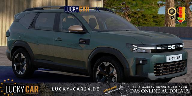 Vorlauffahrzeug Dacia Bigster - Extreme 1.2 TCe 140 Mild-Hybrid 6-Gang, Gr&uuml;n-Metallic   ELEKTR. HECKKLAPPE COLD-PACK 2 Parking-Paket, Klimaautomatik, Privacy-Glas, Navigation, 18" Alu, Keycard Handsfree, Elektrisches PANORAMADACH, R&uuml;ckfahrkamera, Tempomat
