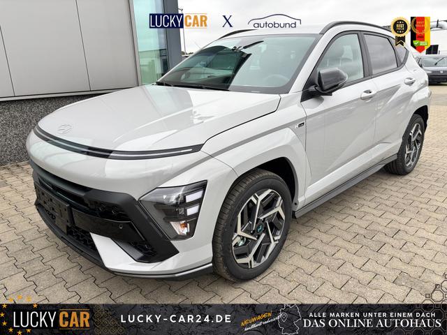 Bestellfahrzeug, konfigurierbar Hyundai KONA - Smart 1.6 T-GDI 150PS 7DCT/AUTOMATIK, 17" ALU, Winter-Paket, 2-Zonen-Klimaautomatik, Dachreling, Lederlenkrad, ACC/Tempomat, NAVIGATION 12,3", Parksensoren vorrn/hinten, R&uuml;ckfahrkamera, Alarm, LED-Scheinwerfer, Key, Armlehne vorn