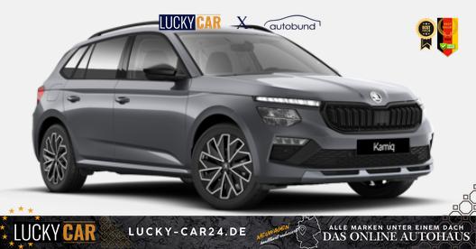 Bestellfahrzeug, konfigurierbar Skoda Kamiq - Dynamic 1.0 TSI 115PS, 5 JAHRE GARANTIE, 17" Alu, Elektr. Heckklappe, Kessy, Alarm, SunSet, Toter-Winkel, Virtual Cockpit 10", Parksensoren vorn/hinten, Rückfahrkamera, Sitzheizung, Tempomat, Climatronic, Radio 8"   Wireless SmartLink, M-Lederlenkrad beheizt