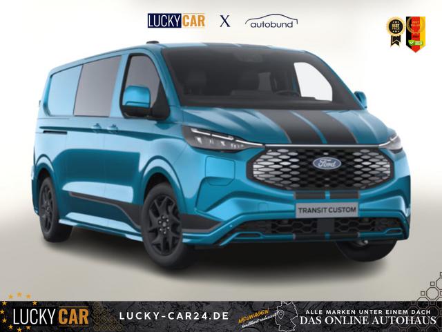 Vorlauffahrzeug Ford E-Transit Custom - Sport DCiV 64kWh 320 L2 AHK SHZ