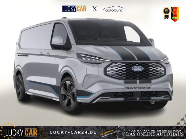 Vorlauffahrzeug Ford E-Transit Custom - Sport 64kWh 340L2 AHK SHZ 19Z