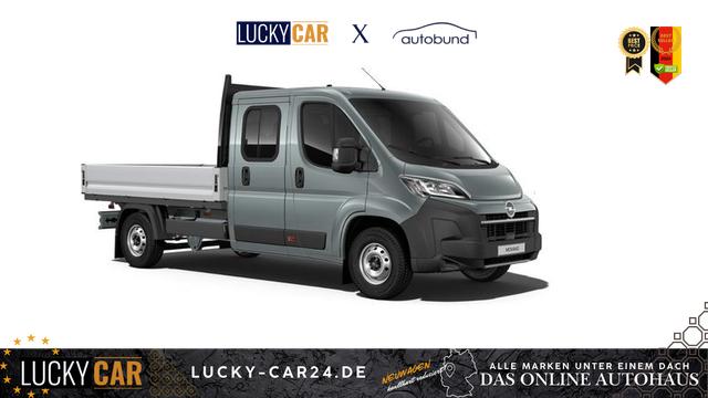 Lagerfahrzeug Opel Movano - Pritschenwagen Doppelkabine L3 3.5t verstärkt 2.2 BlueHDi 140 6-