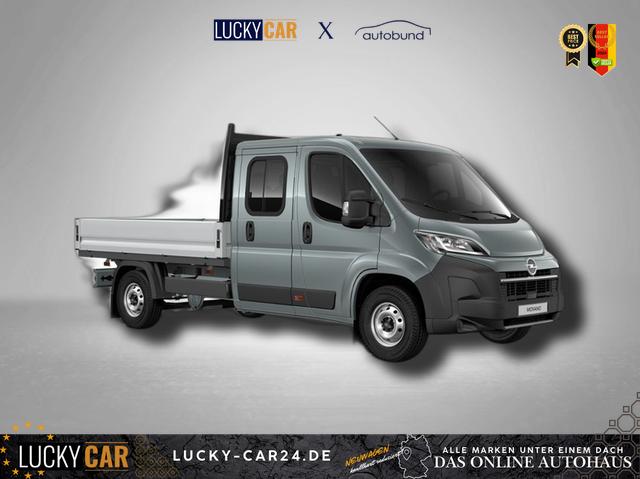 Lagerfahrzeug Opel Movano - Pritschenwagen Doppelkabine L3 3.5t verst&auml;rkt 2.2 BlueHDi 140 6-