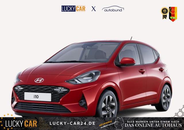Gebrauchtfahrzeug Hyundai i10 - Premium 1.2 GDI Automatik / Sitz   Lenkradheizung Navi Klimaautomatik Alu 15''
