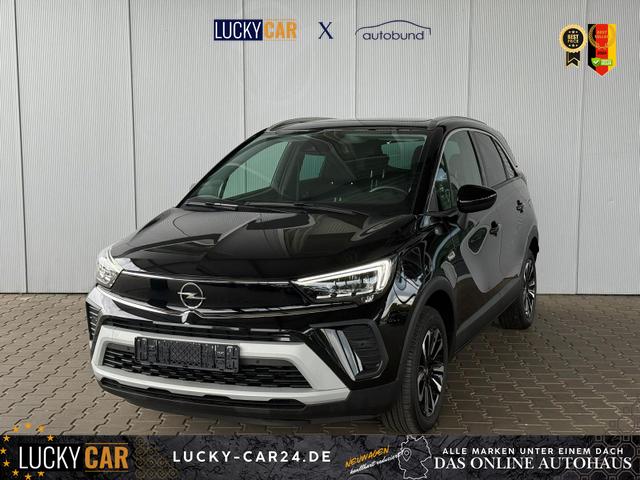 Gebrauchtfahrzeug Opel Crossland - Elegance 1.2 Turbo Panoramadach / Navi LED Tempomat PDC V&H   Kamera Alu 16"
