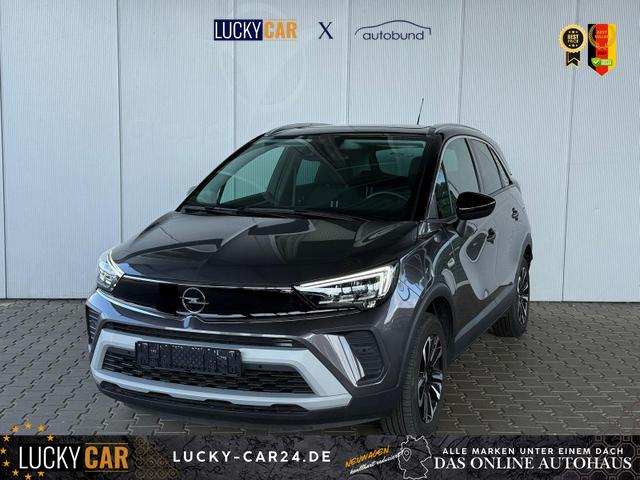 Gebrauchtfahrzeug Opel Crossland - Elegance 1.2 Turbo Panoramadach / Navi LED Tempomat PDC V&H   Kamera Alu 16"