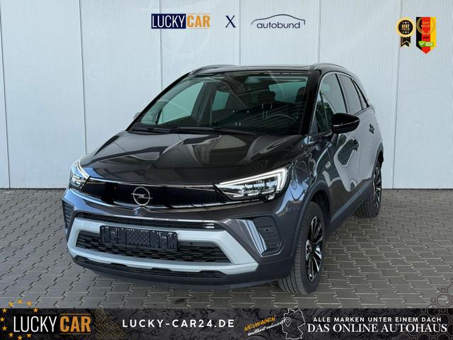 Gebrauchtfahrzeug Opel Crossland - Elegance 1.2 Turbo Panoramadach / Navi LED Tempomat PDC V&H   Kamera Alu 16"