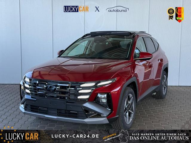 Gebrauchtfahrzeug Hyundai TUCSON - E-Motion 1.6 T-GDI 2WD / Panoramadach Sitz   Lenkradheizung LED Navi PDC V&H Kamera Alu 18"