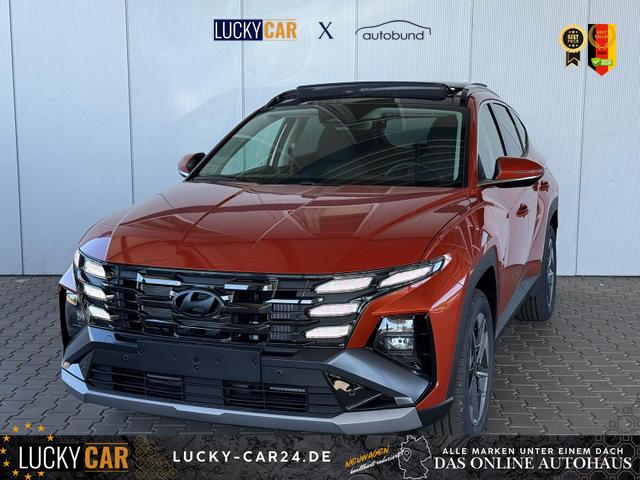 Gebrauchtfahrzeug Hyundai TUCSON - E-Motion 1.6 T-GDI 2WD / Panoramadach Sitz   Lenkradheizung LED Navi PDC V&H Kamera Alu 18"
