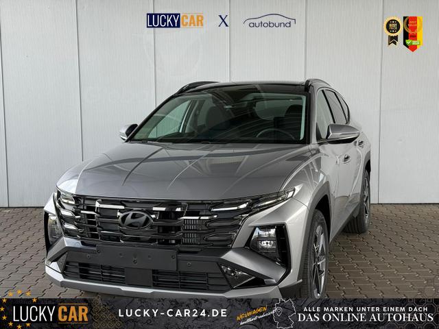 Lagerfahrzeug Hyundai TUCSON - E-Motion 1.6 T-GDI 2WD 48V DCT / Panoramadach ACC Sitz   Lenkradheizung LED Navi PDC V&H Kamera Alu 18"