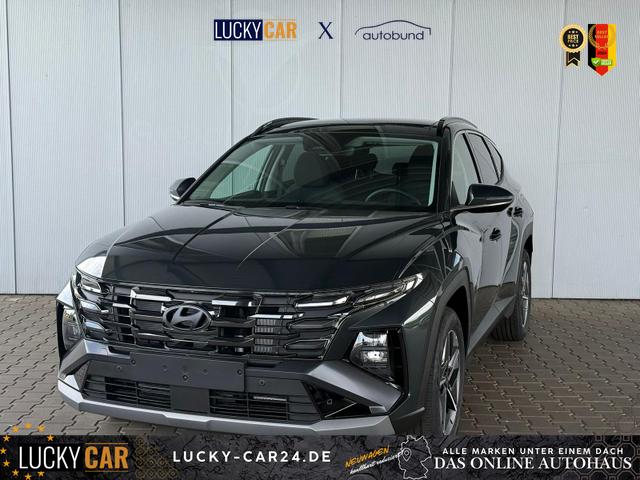 Lagerfahrzeug Hyundai TUCSON - E-Motion 1.6 T-GDI 2WD 48V DCT / Panoramadach ACC Sitz   Lenkradheizung LED Navi PDC V&H Kamera Alu 18"