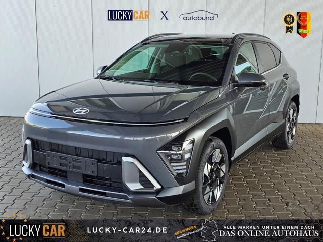Lagerfahrzeug Hyundai KONA - Premium 1.6 GDI 2WD HEV DCT / Pano - Schiebedach LED Sitz   Lenkradheizung ACC Alu 18"