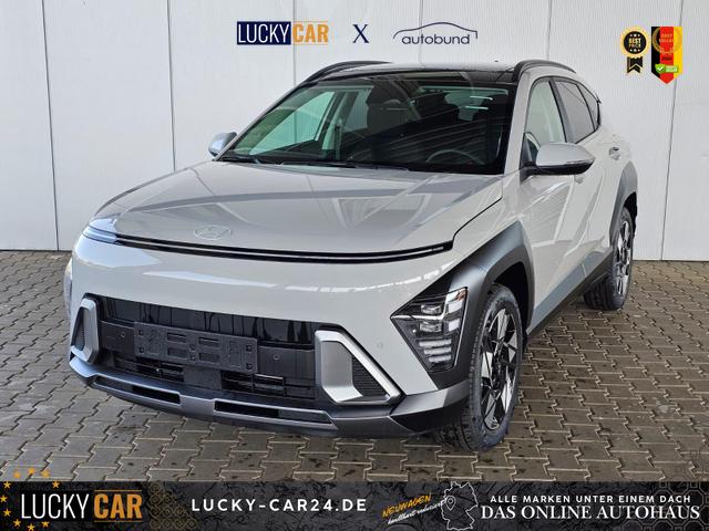 Lagerfahrzeug Hyundai KONA - Premium 1.6 GDI 2WD HEV DCT / Pano - Schiebedach LED Sitz   Lenkradheizung ACC Alu 18"