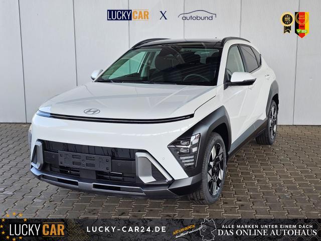 Lagerfahrzeug Hyundai KONA - Premium 1.6 GDI 2WD HEV DCT / Pano - Schiebedach LED Sitz   Lenkradheizung ACC Alu 18"