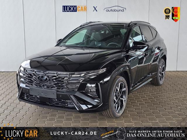 Lagerfahrzeug Hyundai TUCSON - N-Line 1.6 T-GDI 4WD HEV / Panoramadach 4x Shz ACC Head-Up Krell-Soundsystem E-Klappe Matrix-LED E-Sitze Alu 19"