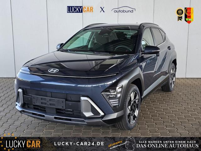 Lagerfahrzeug Hyundai KONA - Premium 1.6 GDI 2WD HEV DCT / Totwinkel LED Keyless ACC PDC V&H.   Kamera Sitz Lenkradheizung