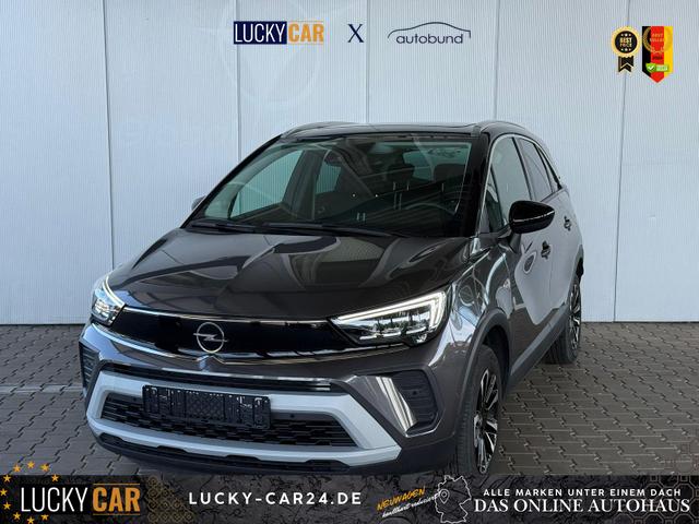 Gebrauchtfahrzeug Opel Crossland - Elegance 1.2 Turbo Panoramadach / Navi LED Tempomat PDC V&H   Kamera Alu 16"