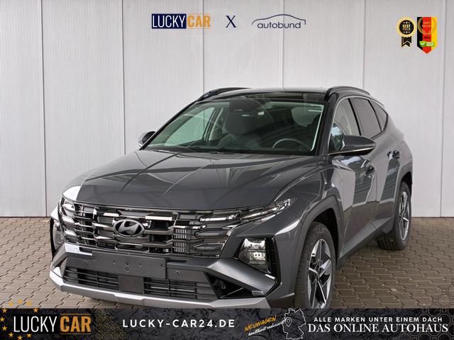 Lagerfahrzeug Hyundai TUCSON - E-Motion 1.6 T-GDI 2WD 48V DCT / Panoramadach ACC Sitz   Lenkradheizung LED Navi PDC V&H Kamera Alu 18"