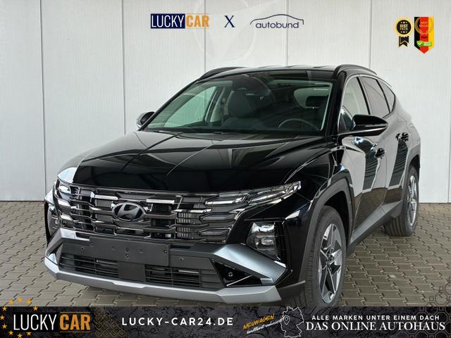 Lagerfahrzeug Hyundai TUCSON - Comfort 1.6 T-GDI 2WD 48V DCT / Matrix-LED 4x Shz E-Klappe ACC Tempomat Kamera Alu 18"