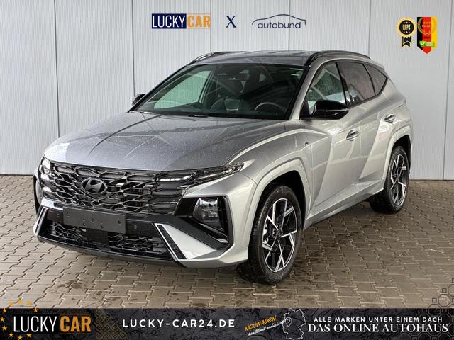 Lagerfahrzeug Hyundai TUCSON - N Line 1.6 T-GDi 4WD HEV / Head-Up ACC 4x Shz Krell-Soundsystem E-Klappe Matrix-LED E-Sitze Alu 19"