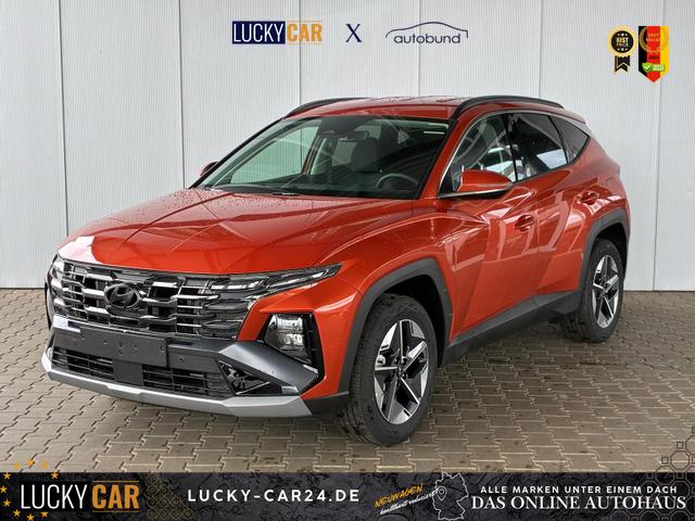 Lagerfahrzeug Hyundai TUCSON - E-Motion 1.6 T-GDi HEV 2WD / LED ACC 2-Zonen Klimaaut. Shz Vorne   Lenkrad Alu 18"