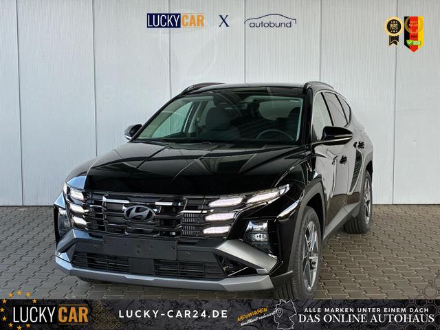 Lagerfahrzeug Hyundai TUCSON - E-Motion 1.6 T-GDI 2WD 48V DCT / Panoramadach ACC Sitz   Lenkradheizung LED Navi PDC V&H Kamera Alu 18"