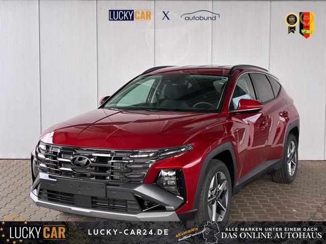 Lagerfahrzeug Hyundai TUCSON - Comfort 1.6 T-GDI 2WD 48V DCT / Matrix-LED 4x Shz E-Klappe ACC Tempomat Kamera Alu 18"