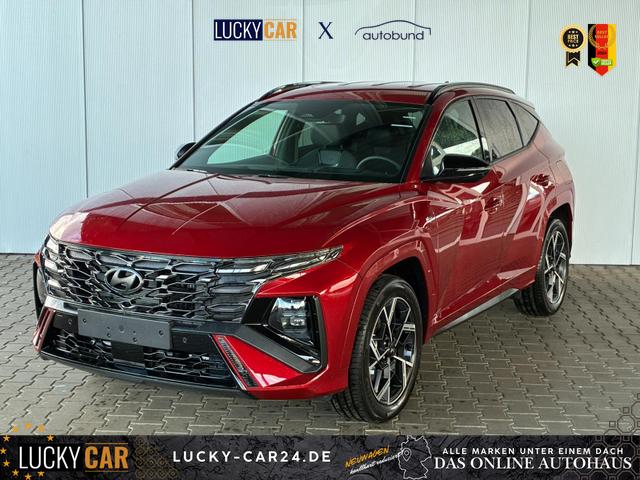 Lagerfahrzeug Hyundai TUCSON - N Line 1.6 T-GDi 4WD HEV / Head-Up ACC 4x Shz Krell-Soundsystem E-Klappe Matrix-LED E-Sitze Alu 19"