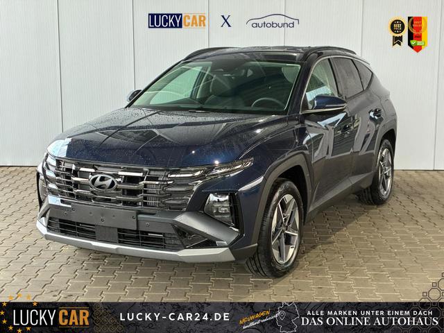 Lagerfahrzeug Hyundai TUCSON - Comfort 1.6 T-GDI 2WD 48V DCT / Matrix-LED 4x Shz E-Klappe ACC Tempomat Kamera Alu 18"