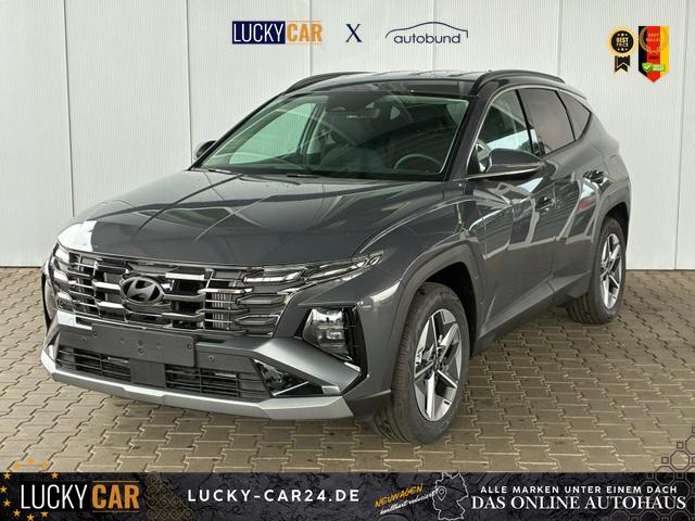 Lagerfahrzeug Hyundai TUCSON - Comfort 1.6 T-GDI 2WD 48V DCT / Matrix-LED 4x Shz E-Klappe ACC Tempomat Kamera Alu 18"