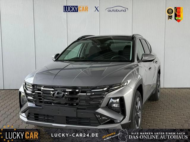 Lagerfahrzeug Hyundai TUCSON - E-Motion 1.6 T-GDI 2WD 48V DCT / Panoramadach ACC Sitz   Lenkradheizung LED Navi PDC V&H Kamera Alu 18"