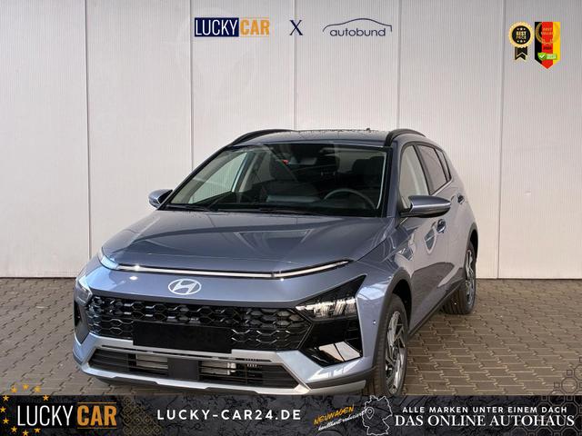 Lagerfahrzeug Hyundai BAYON - Premium 1.0 T-GDI 100 PS 48V 7DCT / Keyless ACC Soundsystem BOSE Sitz   Lenkradheizung LED Navi PDC V&H Kamera Totwinkel Alu 16"