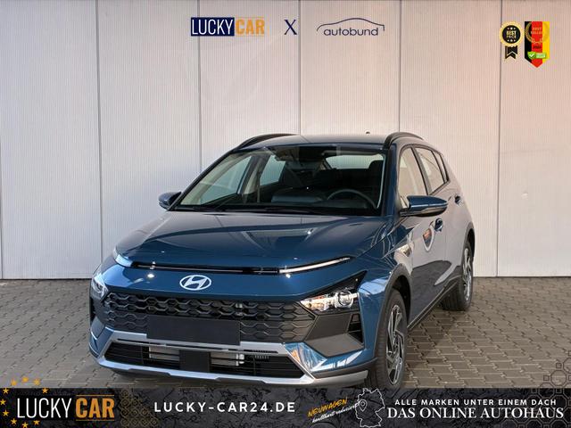 Lagerfahrzeug Hyundai BAYON - 1.0 T-GDI DCT / Navi R&uuml;ckfahrkamera Tempomat Alu 16"