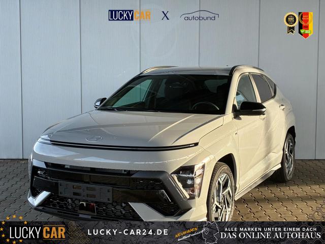 Lagerfahrzeug Hyundai KONA - 1,6 T-GDI DCT N-Line / LED ACC Navi Klimaaut. Sitz   Lenkradheizung Alu 18"