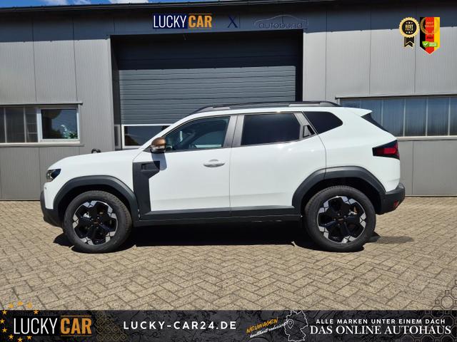 Lagerfahrzeug Dacia Duster - Extreme Hybrid 140PS Automatik 1.6 SCE 4x Kamera elektr.Parkbremse Teil-Leder Klimaautomatik Bluetooth Apple Carplay Android Auto PDC v h 2xKeyless 18"LM