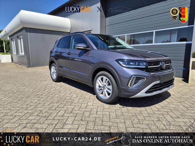 Lagerfahrzeug Volkswagen T-Cross - 1.0 TSI 116PS DSG Life LED-Matrix-Scheinwerfer Klimaautomatik Sitzheizung PDC R&uuml;ckf.Kamera 17-LM abged.Scheiben 2xKeyless DAB  Bluetooth Touchscreen Apple CarPlay Android Auto