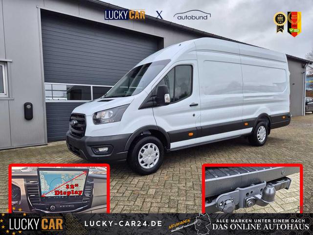 Lagerfahrzeug Ford Transit - 350 L4H3 2.0 EcoBlue 130PS Trend Heckantrieb 3,5t 2-Sitzer AHK Sitzheizung Frontscheibe beheizb. Klimaautomatik Navi PDC v h Bluetooth DAB Apple CarPlay Android Auto Tempomat Ganzj.Reifen