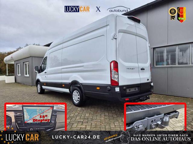 Lagerfahrzeug Ford Transit - 350 L4H3 2.0 EcoBlue 130PS Trend Heckantrieb 3,5t 2-Sitzer AHK Sitzheizung Frontscheibe beheizb. Klimaautomatik Navi PDC v h Bluetooth DAB Apple CarPlay Android Auto Tempomat Ganzj.Reifen