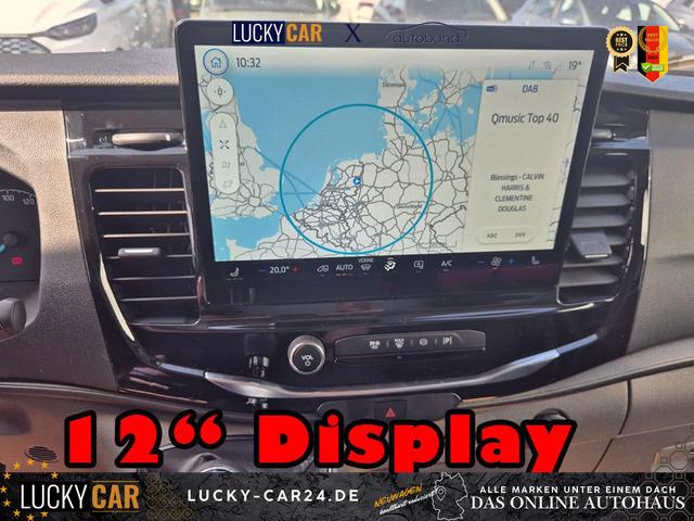 Lagerfahrzeug Ford Transit - 350 L4H3 2.0 EcoBlue 130PS Trend Heckantrieb 3,5t 2-Sitzer AHK Sitzheizung Frontscheibe beheizb. Klimaautomatik Navi PDC v h Bluetooth DAB Apple CarPlay Android Auto Tempomat Ganzj.Reifen