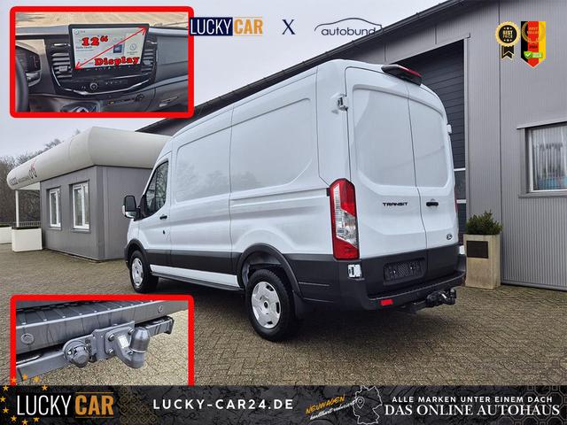 Lagerfahrzeug Ford Transit - L2H2 2.0 EcoBlue 165PS Trend Heckantrieb 3,5t 2-Sitzer AHK Sitzheizung Lenkradheizung Frontscheibe beheizb. Klimaautomatik PDC v h Rückf.Kamera Bluetooth DAB Apple CarPlay Android Auto Tempomat Ganzj.Reifen