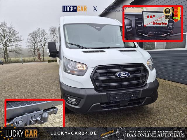 Lagerfahrzeug Ford Transit - L2H2 2.0 EcoBlue 130PS Trend 3,5t 2-Sitzer AHK Sitzheizung Lenkradheizung Frontscheibe beheizb. Klimaautomatik PDC v h Rückf.Kamera Bluetooth DAB Apple CarPlay Android Auto Tempomat Ganzj.Reifen