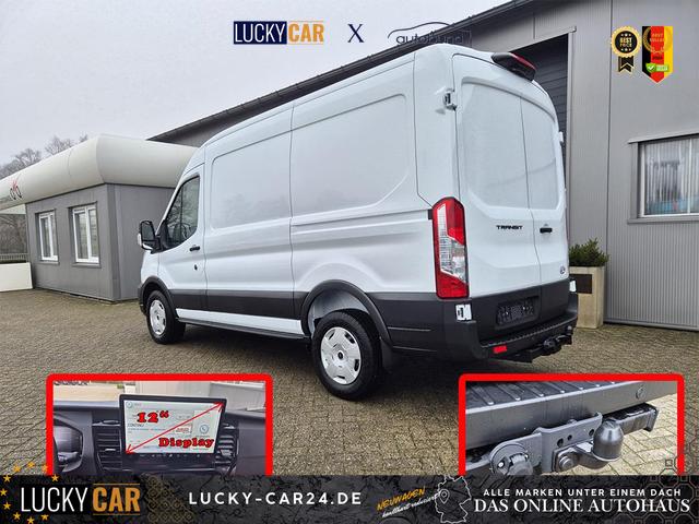 Lagerfahrzeug Ford Transit - L2H2 2.0 EcoBlue 130PS Trend 3,5t 2-Sitzer AHK Sitzheizung Lenkradheizung Frontscheibe beheizb. Klimaautomatik PDC v h Rückf.Kamera Bluetooth DAB Apple CarPlay Android Auto Tempomat Ganzj.Reifen