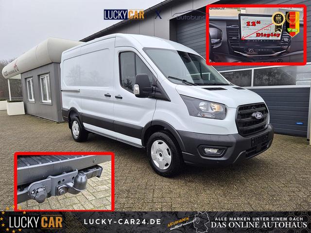 Lagerfahrzeug Ford Transit - L2H2 2.0 EcoBlue 130PS Trend 3,5t 3-Sitzer AHK Sitzheizung Lenkradheizung Frontscheibe beheizb. Klimaautomatik Bluetooth DAB Apple CarPlay Android Auto PDC v h Rückf.Kamera Tempomat