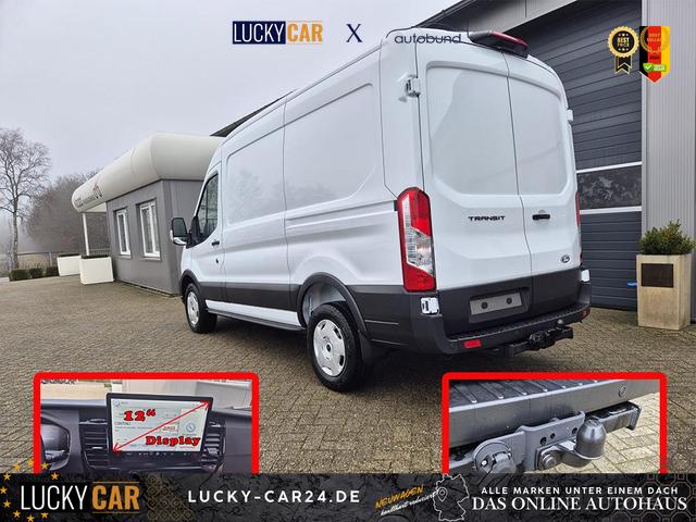 Lagerfahrzeug Ford Transit - L2H2 2.0 EcoBlue 130PS Trend 3,5t 3-Sitzer AHK Sitzheizung Lenkradheizung Frontscheibe beheizb. Klimaautomatik Bluetooth DAB Apple CarPlay Android Auto PDC v h Rückf.Kamera Tempomat