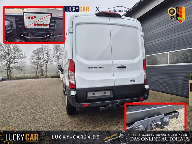 Lagerfahrzeug Ford Transit - L2H2 2.0 EcoBlue 130PS Trend 3,5t 3-Sitzer AHK Sitzheizung Lenkradheizung Frontscheibe beheizb. Klimaautomatik PDC v h Rückf.Kamera Bluetooth DAB Apple CarPlay Android Auto Tempomat Ganzj.Reifen